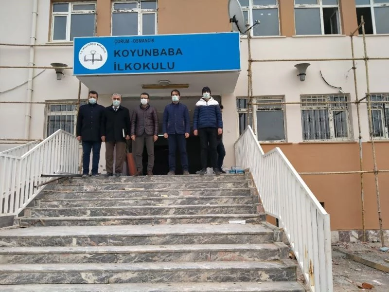 Kaymakam Akpay, deprem güçlendirme çalışmalarını inceledi
