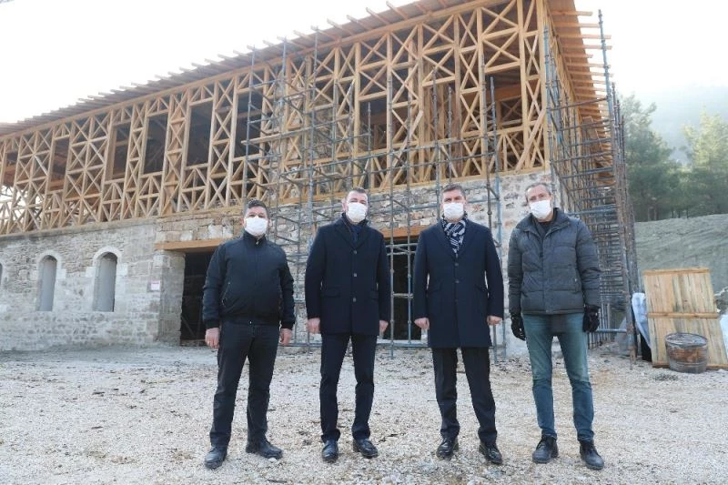 Burdur’da Türkülere konu olan değirmen restore ediliyor
