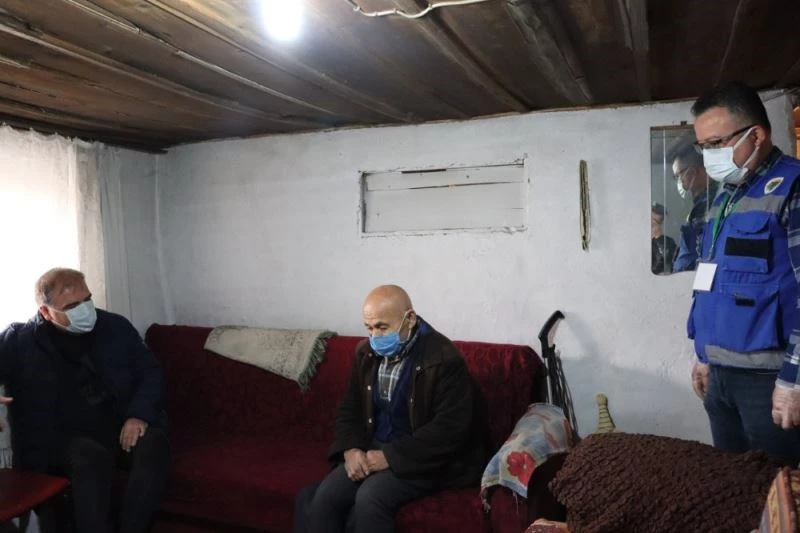 Safranbolu Kaymakamı Türköz’den 65 yaş üzeri vatandaşlara ziyaret
