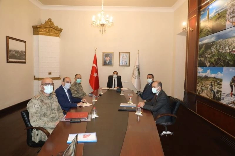 Kars’ta video-konferansla genel asayiş toplantısı yapıldı
