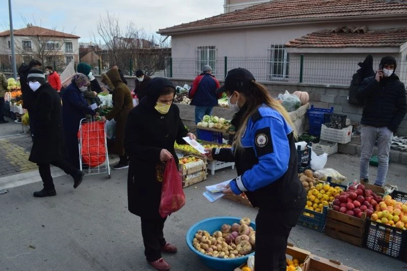 Erzincan polisinden broşürlü bilgilendirme
