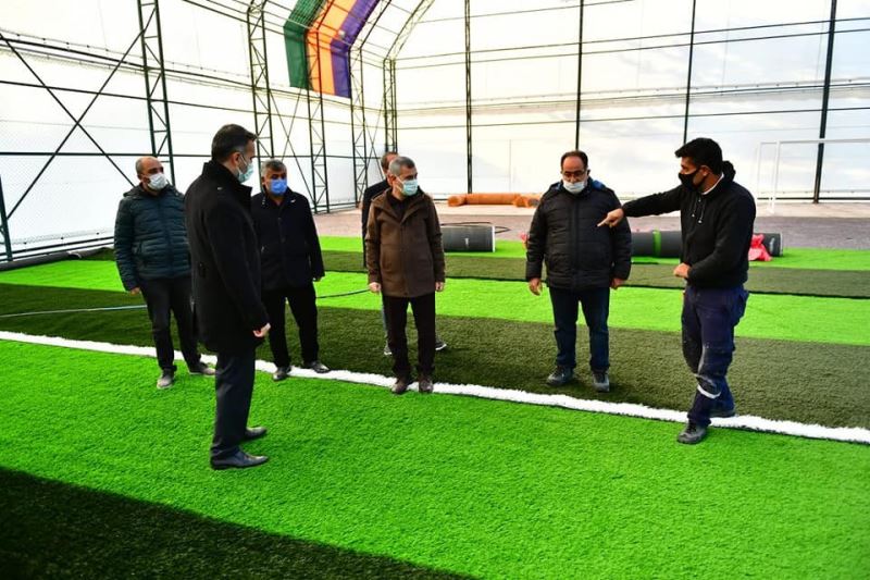 Yeşilyurt’ta spor projesiyle Yeşiltepe’nin cazibesini arttırılacak
