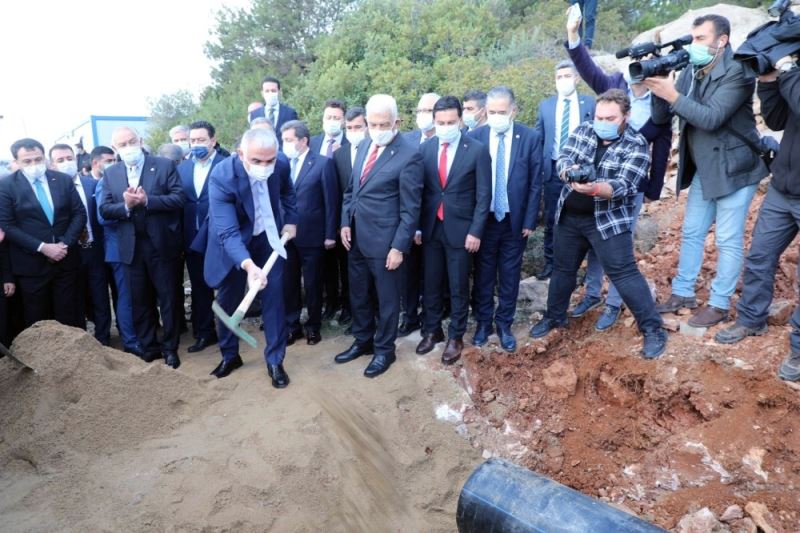 Bodrum’un altyapı ve kanalizasyonuna 250 milyon TL’lik yatırım
