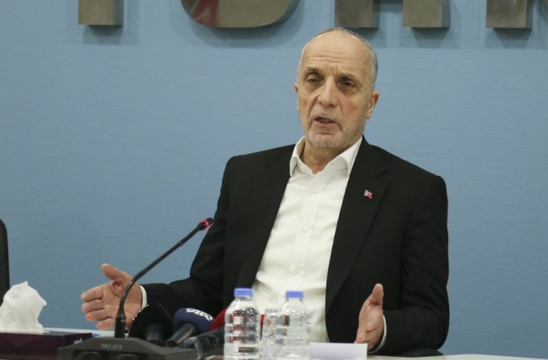 Türk-İş Genel Başkanı Atalay: “İşveren ve hükümetin tebessüm ettirecek bir rakam getireceğini umut ediyoruz”
