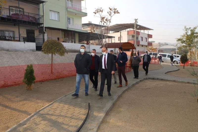 Başkan Akın incelemelerine devam ediyor
