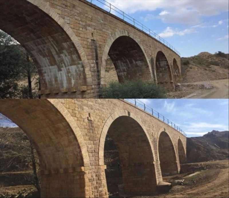 Samsun-Sivas demir yolu hattındaki 48 tarihi köprü güçlendirildi