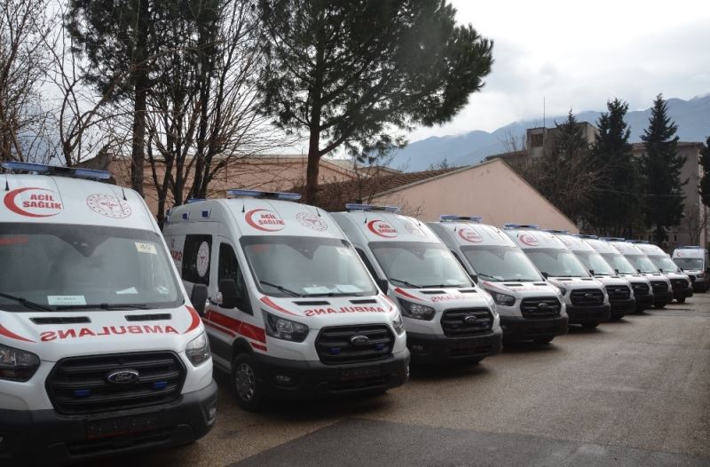 Sağlık Bakanlığı’ndan Bursa’ya 18 ambulans

