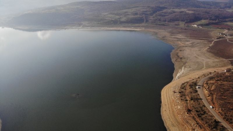 Bolu’nun içme suyunun karşılandığı barajda su seviyesi yüzde 21’e düştü
