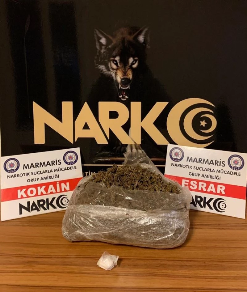 Marmaris’te Narkotikten yılbaşı operasyonu
