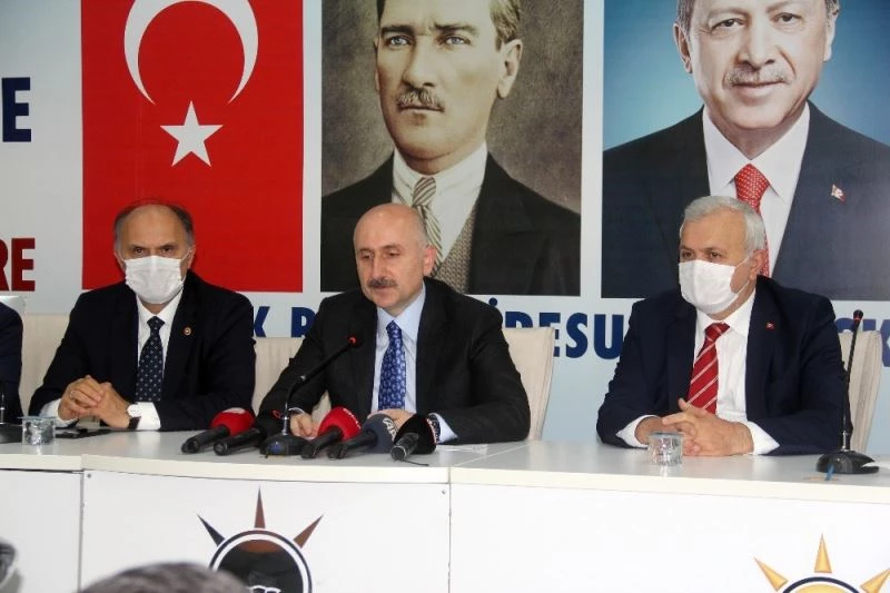 Bakan Karaismailoğlu: “Eğribel Tünelinin 2021 yılı sonunda hizmete açmayı planlıyoruz”
