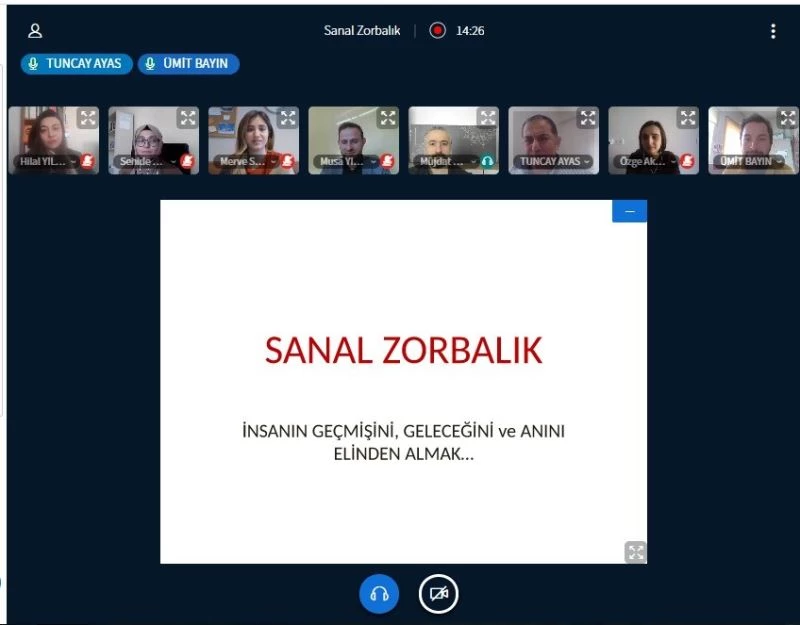 Düzce Üniversitesi sanal zorbalık konusunu ele aldı
