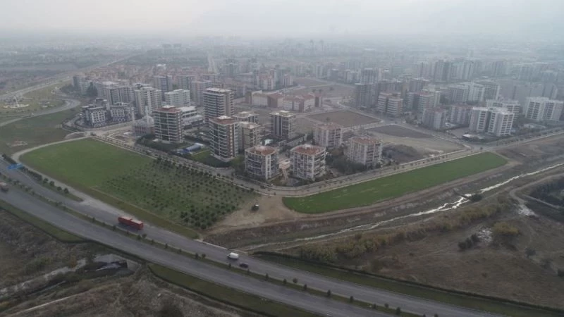 Güzelyurt’ta 30 bin metrekarelik atıl alan peyzajla can buldu
