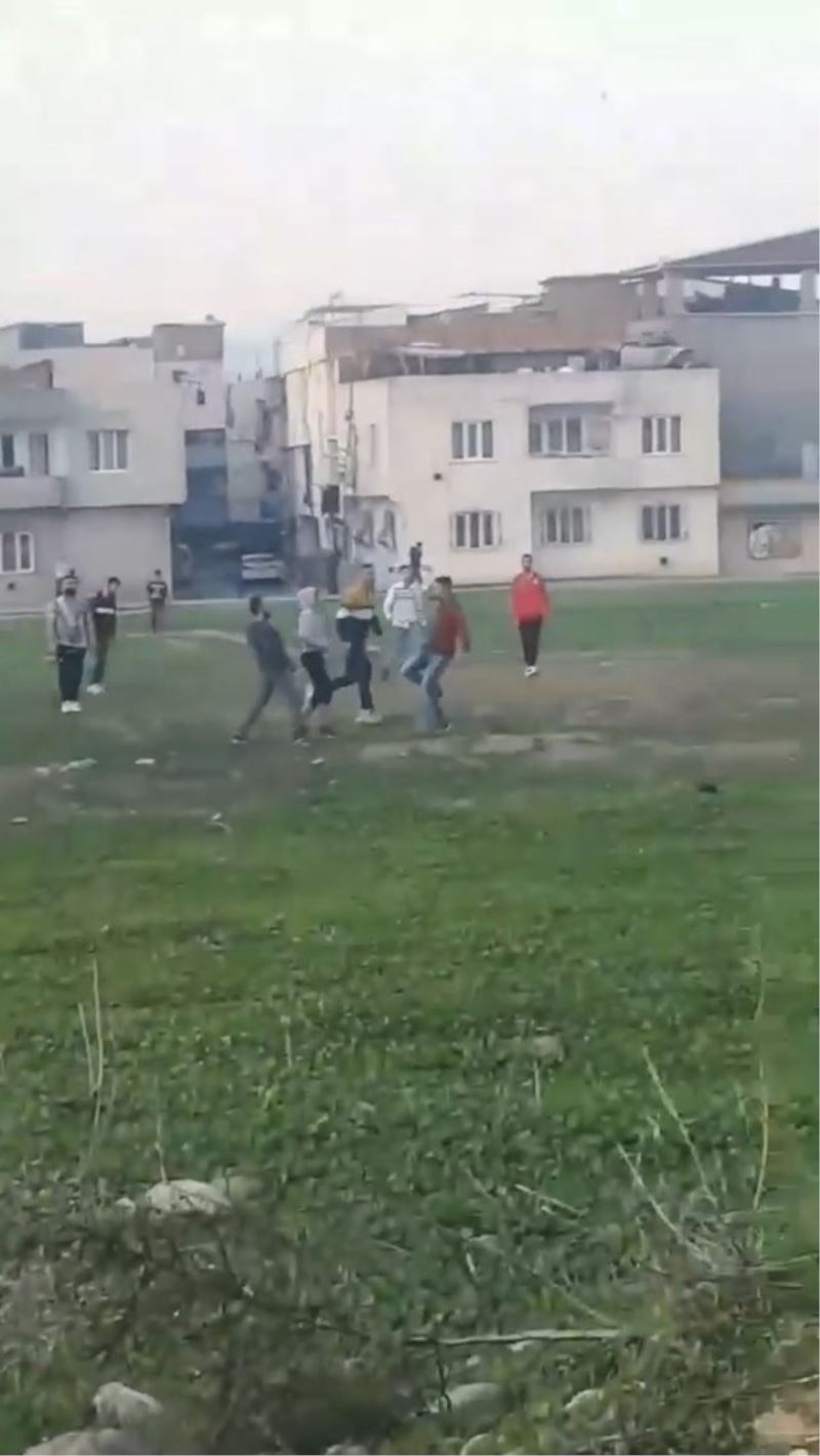 Bursa’da sokağa çıkma kısıtlamasında çift kale maç yaptılar

