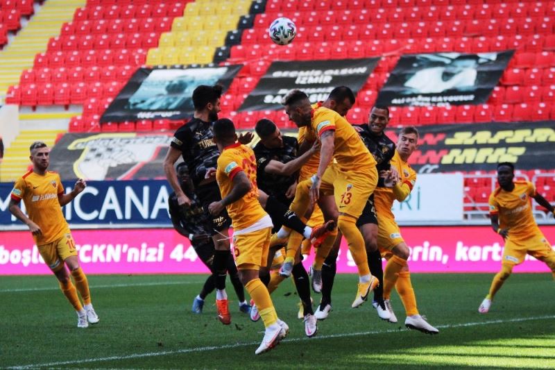 Süper Lig: Göztepe: 0 - Kayserispor: 0 (İlk yarı)
