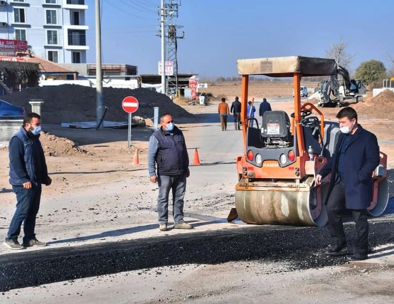 Başkan Dinçer sahadaki çalışmaları sürekli inceliyor
