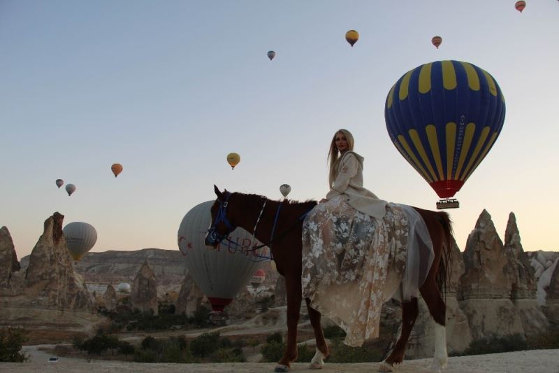 Kapadokya bölgesini 11 ayda 962 bin 124 turist ziyaret etti
