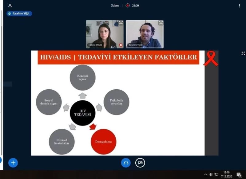 HIV tedavisinde psikolojik destek önemli
