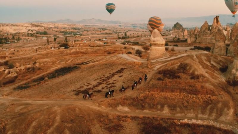 Atlı jandarma birliklerinin eğitimi kısa film ile anlatıldı
