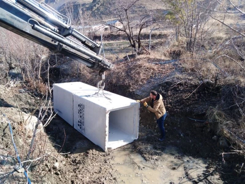Otluca köyünde hummalı çalışma
