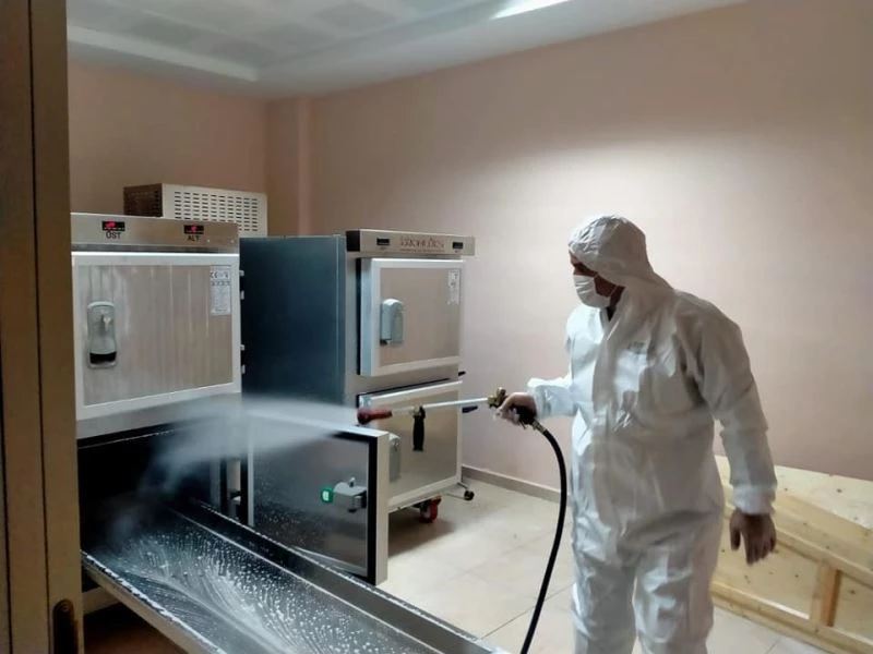 Gölmarmara’da hijyen çalışmaları devam ediyor
