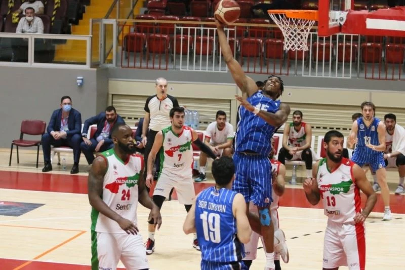 Erkekler Basketbol 1. Ligi: Yalovaspor: 58 - Kocaeli Büyükşehir Belediyesi Kağıtspor: 70
