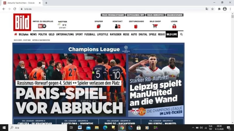 Başakşehir’e yapılan ırkçı saldırı, Avrupa basının gündeminde
