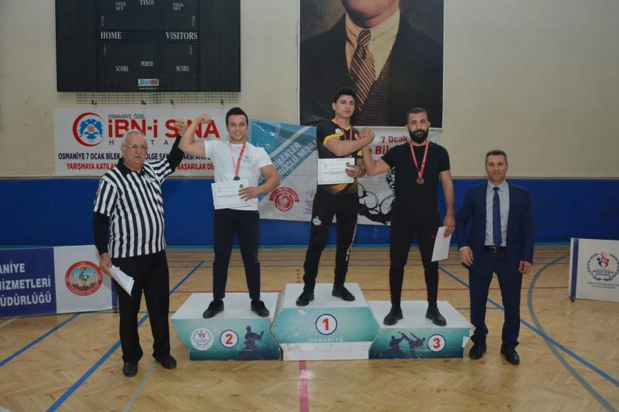 OKULLAR ARASI BİLEK GÜREŞİ  MÜSABAKALARI SONA ERDİ