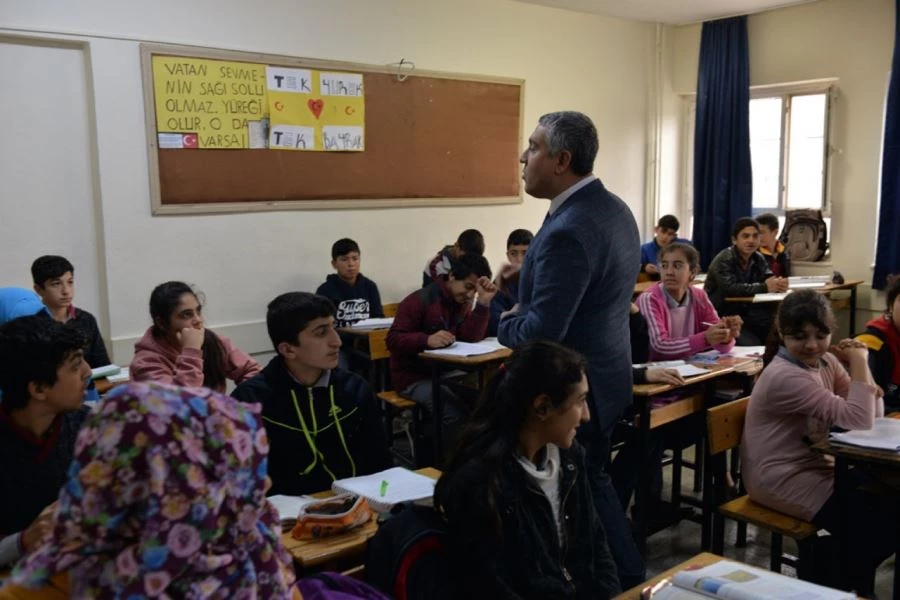 MİLLİ EĞİTİM MÜDÜRÜ ALBAK, OKUL ZİYARETLERİNDE