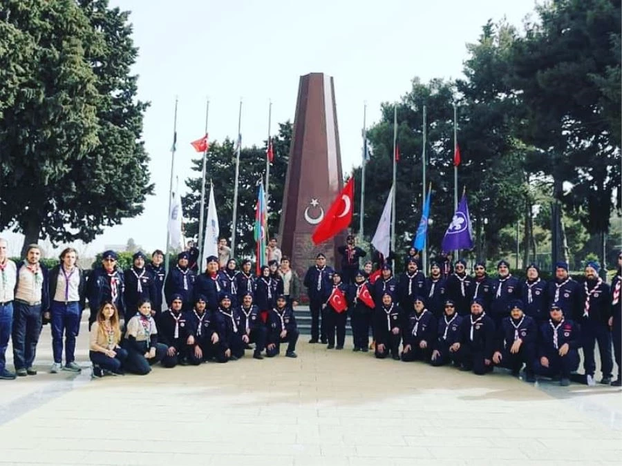 İZCİLİK KULÜBÜMÜZ AZERBAYCAN’DA ŞEHRİMİZİ TEMSİL ETTİ 