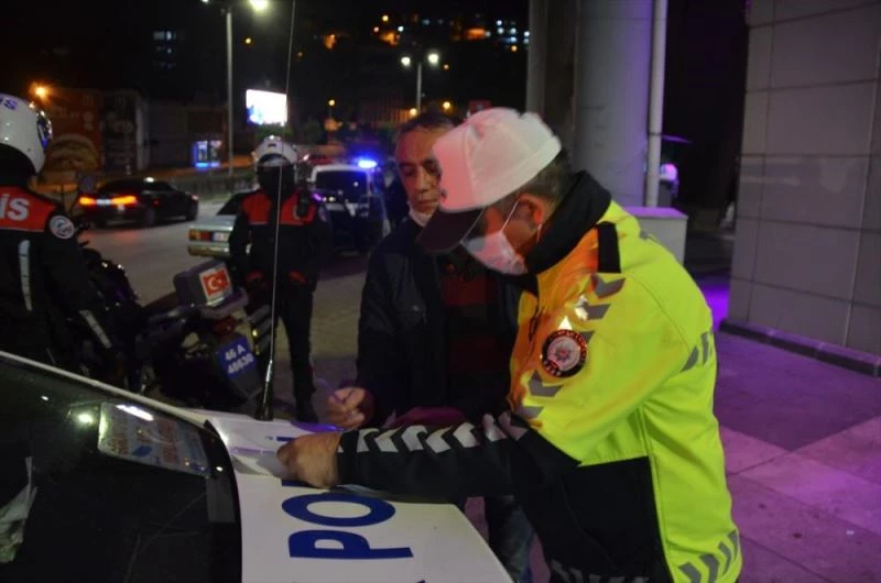 Dezenfektanı gösterip alkol kullanmadığını söyleyen sürücü cezadan kurtulamadı