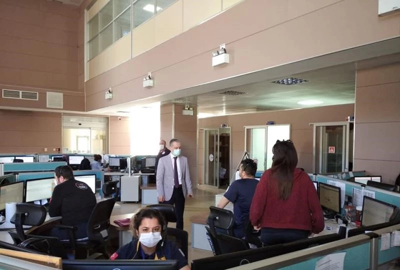 Haftalardır çağrılara cevap verenlere teşekkür ziyareti
