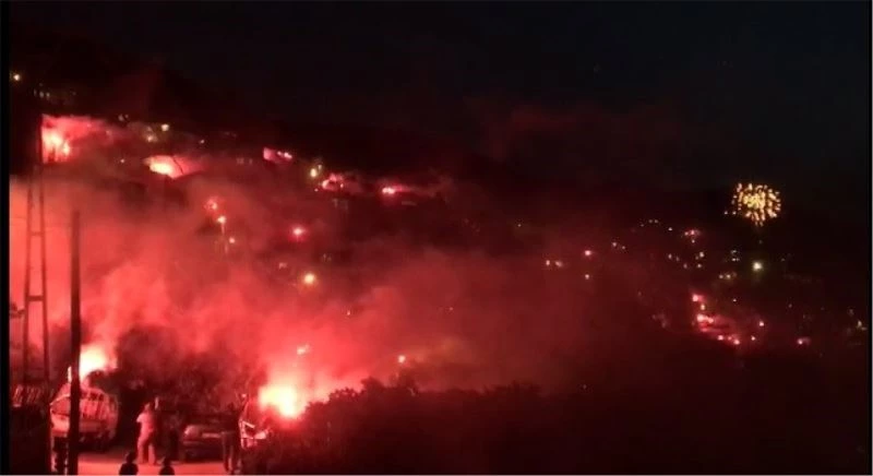 Bursa semaları aydınlandı
