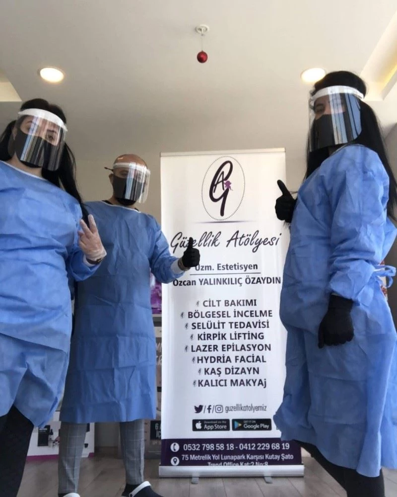 Tedbirler gevşetildi, Güzellik Atölyesi hizmetine başladı
