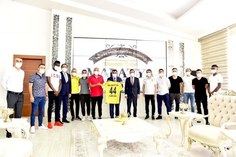 Yeni Malatyaspor’dan Başkan Gürkan’a teşekkür ziyareti
