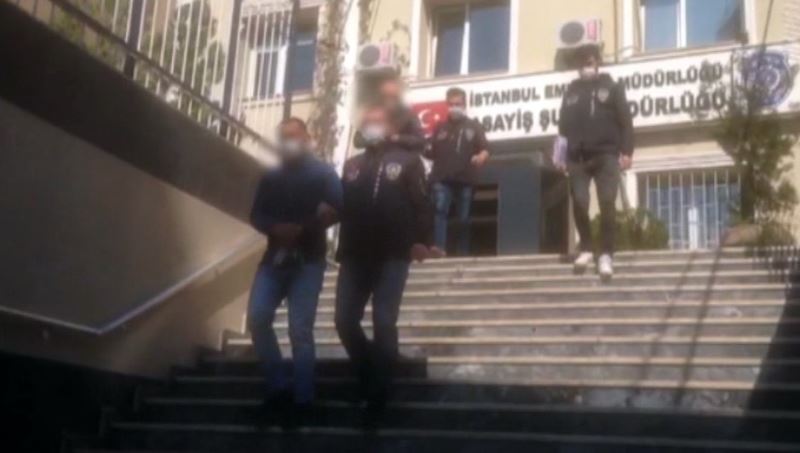 İstanbul’da kuyumcu soyguncuları kamerada
