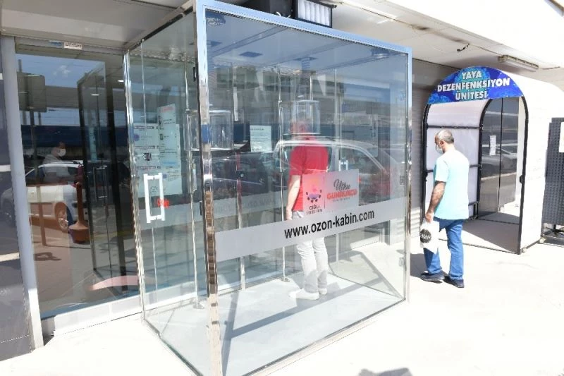 Çiğli Belediyesinden ozon kabini
