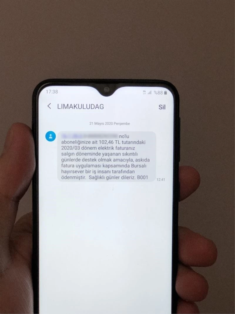 Yardımsever iş insanı, 3 binden fazla abonenin elektrik faturasını ödedi
