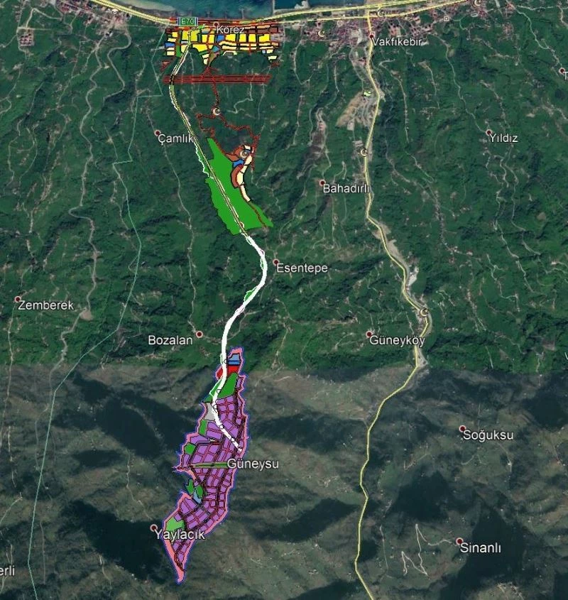 Vakfıkebir Organize Sanayi Bölgesine ulaşım sağlayacak yolun sözleşmesi imzalandı
