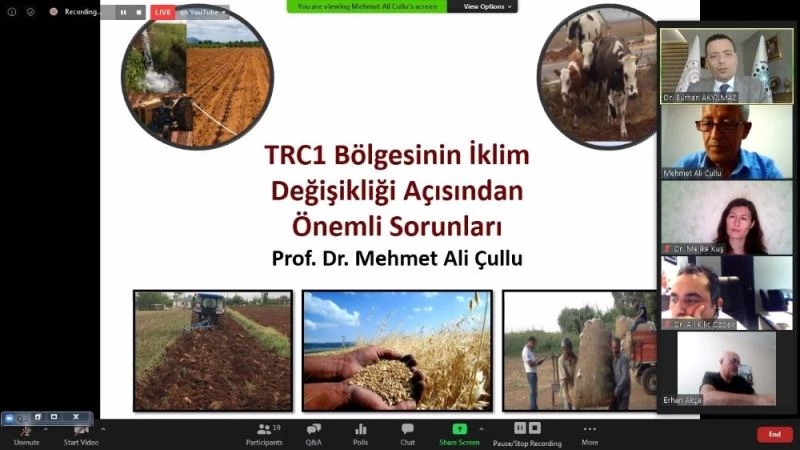 İKA Genel Sekreteri Akyılmaz’dan iklim değişikliği uyarısı
