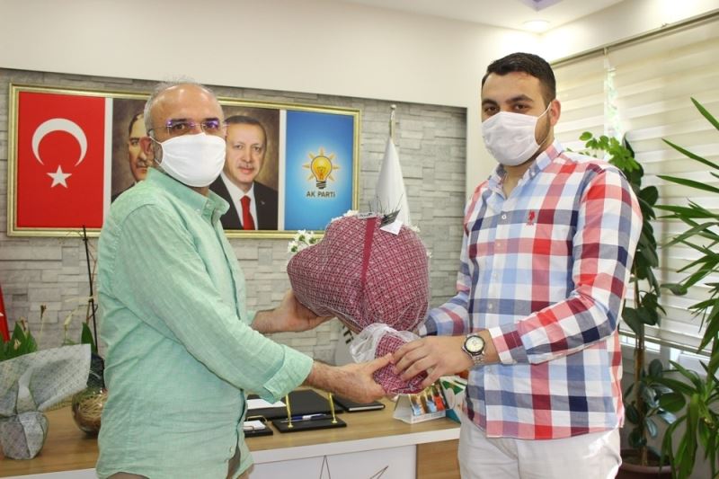 AK gençlerden Başkan Elbir’e ziyaret
