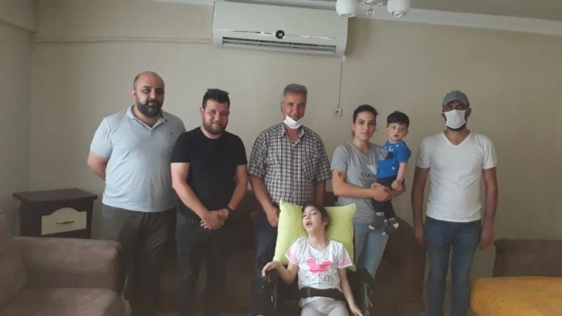 Melisa’nın bayram sevinci bir kat daha arttı
