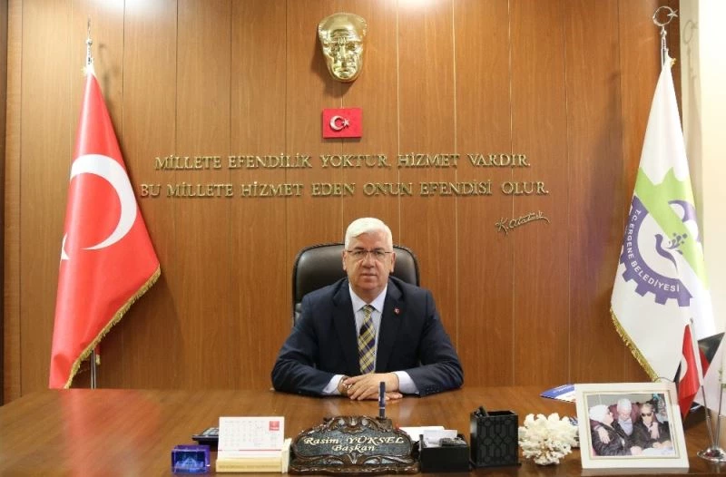 Ergene Belediye Başkanı Yüksel: “Tekrar kucaklaştığımız bayramları yaşamak en büyük temennimizdir”
