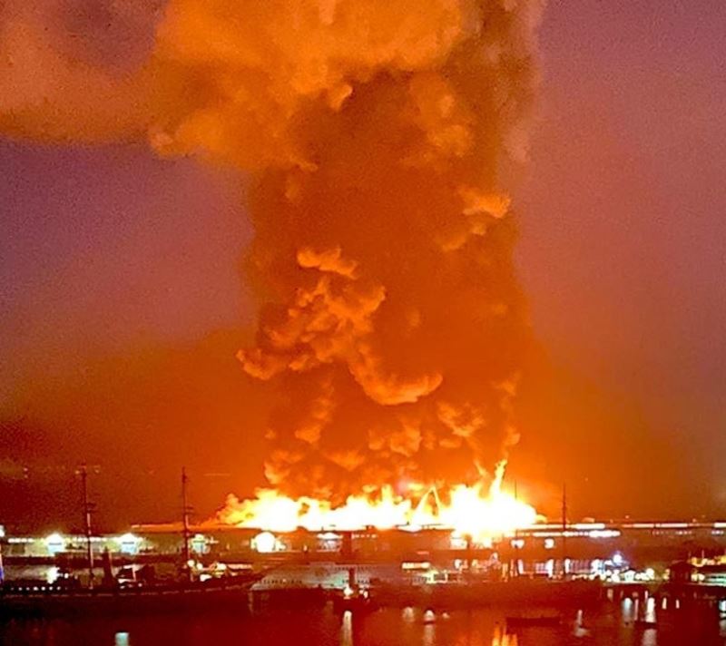 San Francisco’da 4. seviye yangın alarmı
