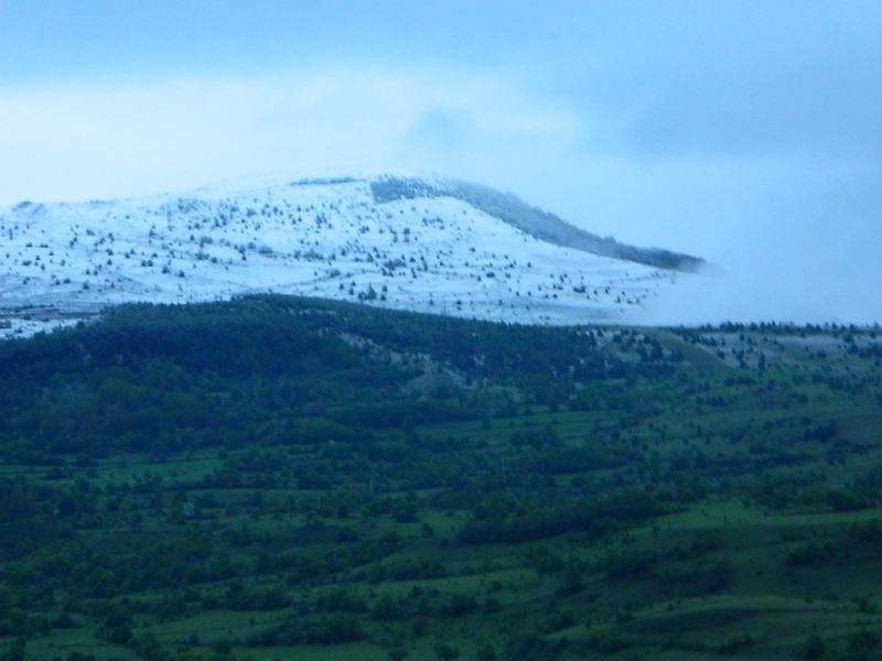 Posof’a bayramda kar sürprizi
