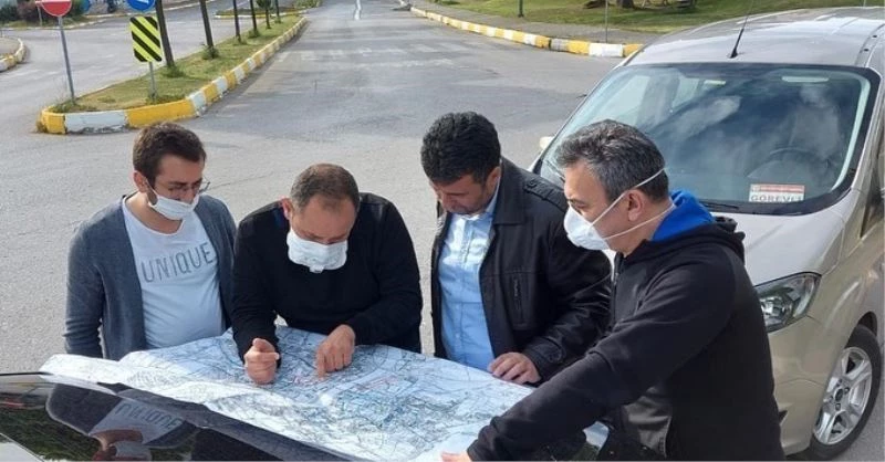 Eksikler yerinde inceleniyor
