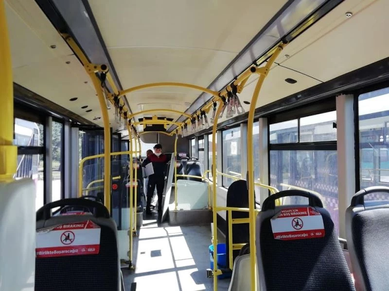 Tüm otobüslere genel bakım yapıldı
