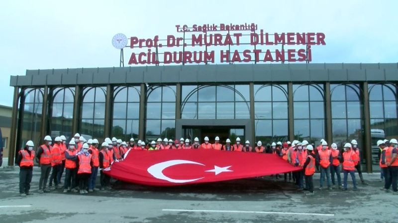 Yeşilköy’deki pandemi hastanesinin içi görüntülendi
