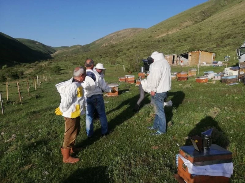 Karadenizli gezgin arıcılar Erzurum’u tercih ediyor
