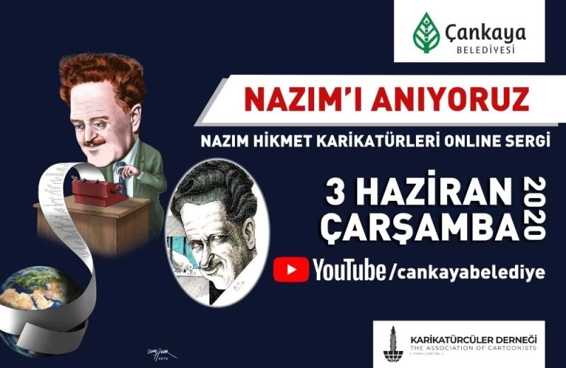 “Mavi gözlü dev” için sergi ve şiir dinletisi
