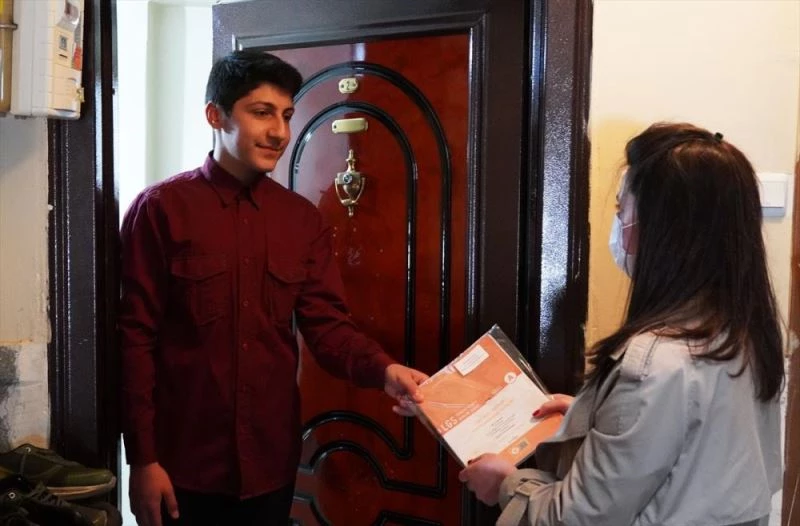 Keçiören Belediyesi öğrencilere deneme kitapçığı gönderdi